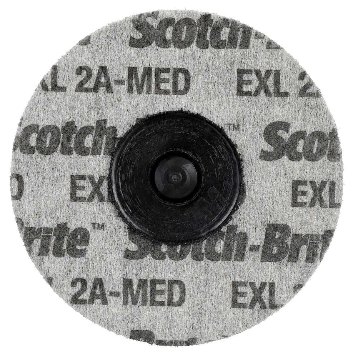 3M XL-UR Scotch-Brite Roloc EXL Unitized Wheel, 2A Medium, TR, 3 in (7100000858) (40 Pack)