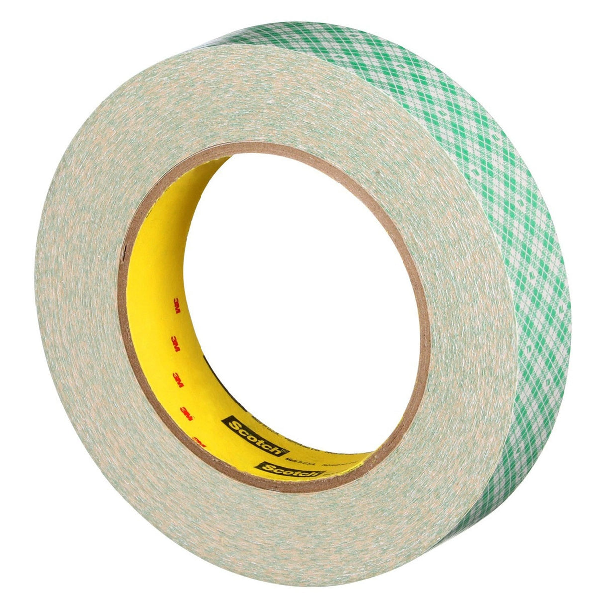 3M Scotch Double Coated Paper Tape, Natural, 1 in x 36 yd, 5 mil (410M) (7100007291) (Case of 36) - (36Pack) - 4