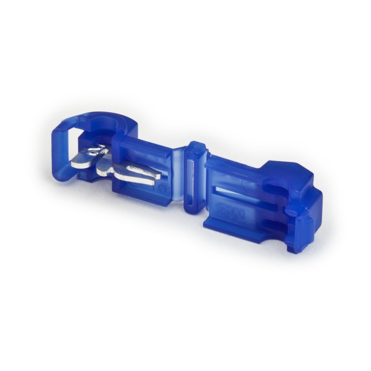 3M 952K-BULK Female QuickSlide Disconnect, T-Tap Nylon Insulated Self-Stripping, 18-14 AWG, Blue (7100008223) (1000 Pack) - 3