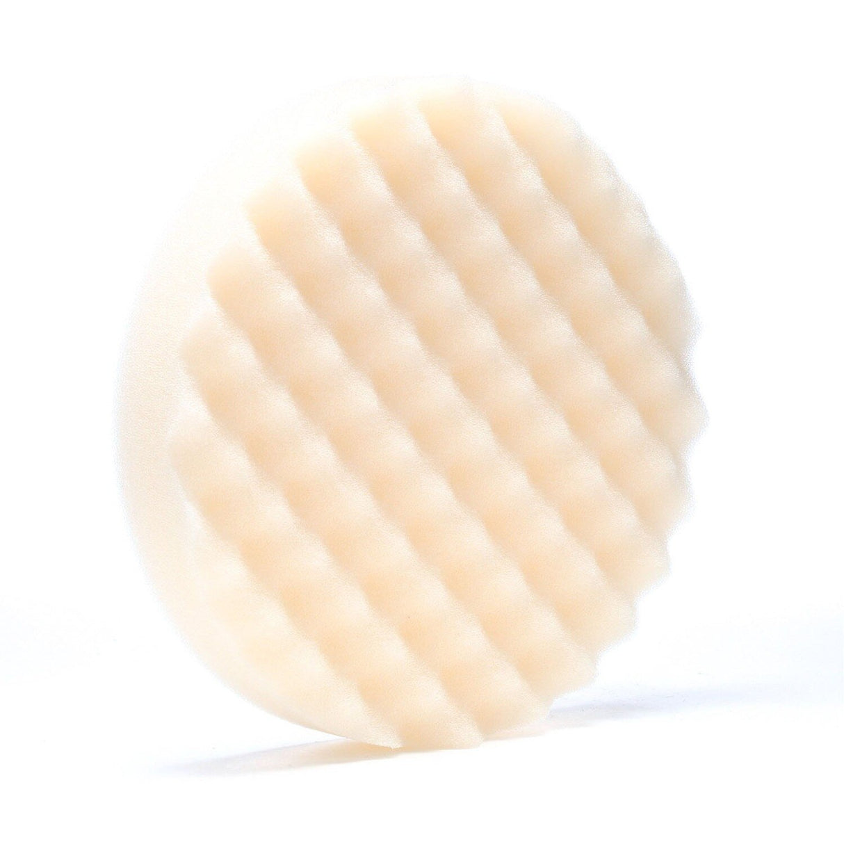 3M Perfect-It Hookit Foam Compounding Pad, Hook and Loop, Waffle, White, 8 in (05737) (7100008771) - (6Pack) - 3