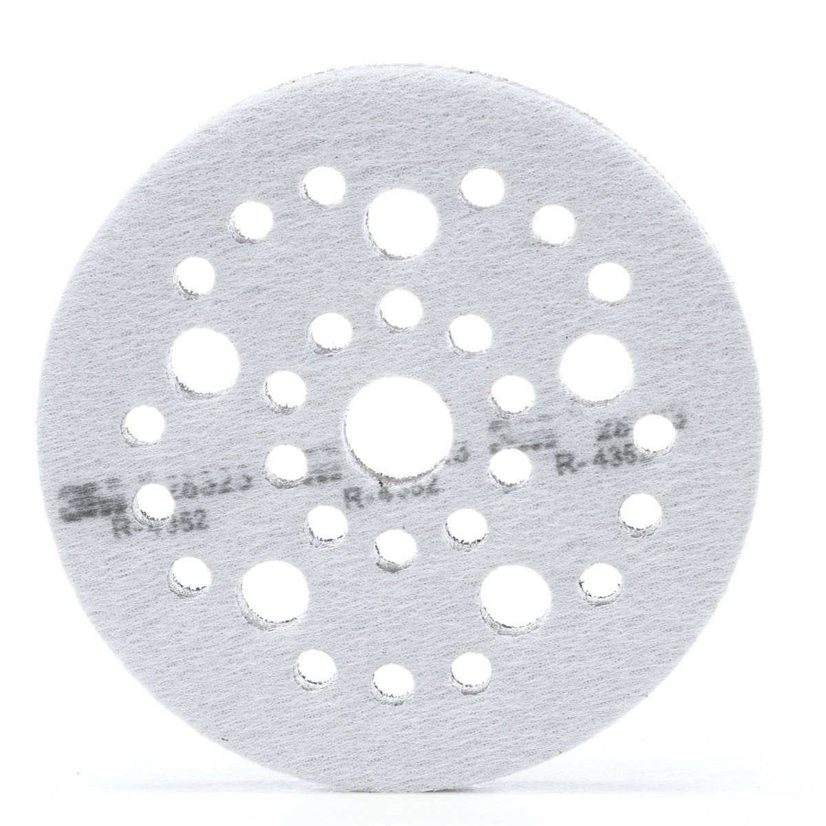 3M 28323 Xtract Hookit Interface Disc Pad, Hook and Loop, Gray, 5 in x 1/2 in x 3/4 in, 31 Holes (7100009701) (10 Pack)