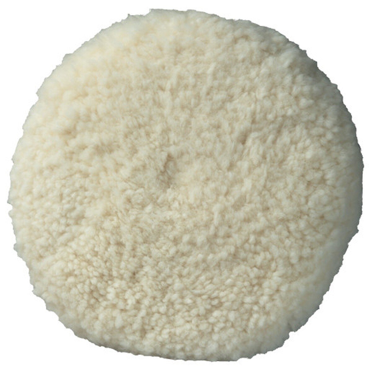 3M Wool Compounding Pad, Double Sided, Screw On, Coarse, White (05704) (7100015405) - (6Pack)