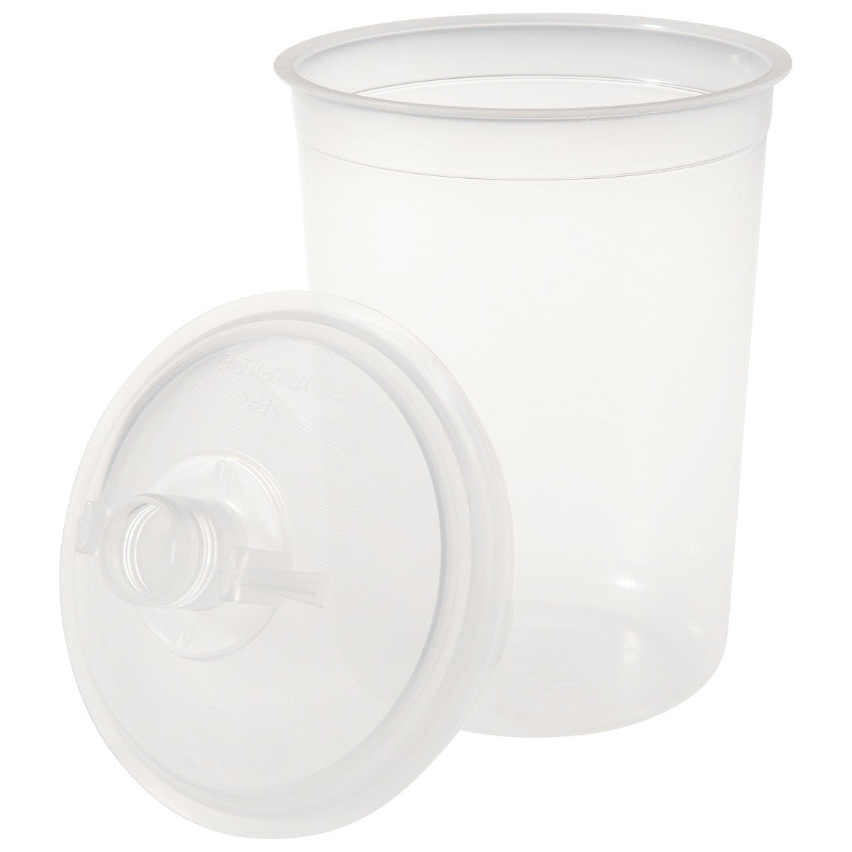 3M 16112 PPS Paint Spray Gun Cup Lid and Liner Kit, Midi, 13.5 fl oz, 200 Micron Filter (7100020094) - 3