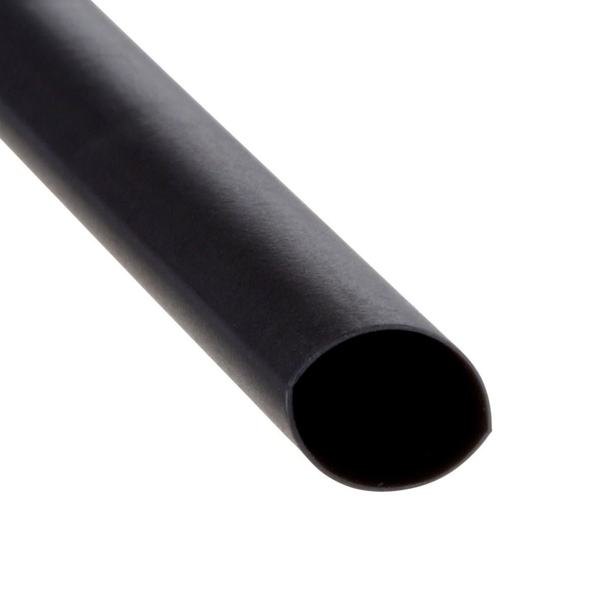 3M Heat Shrink Thin-Wall Tubing FP-301 Black 3/8 in x 200 ft Spool (FP0.375BK200'L) (7100020270) - (3Pack) - 8