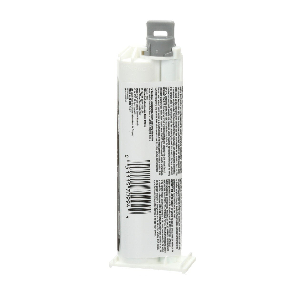 3M Scotch-Weld Acrylic Adhesive, Green, 45 mL Duo-Pak (DP8410NS) (7100024055) - (12Pack) - 5
