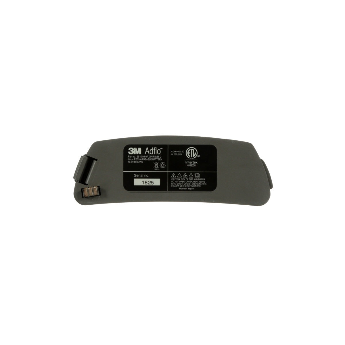 3M 35-1099-07 Powered Air Purifying Respirator Battery, Lithium Ion (7100025245) - 4
