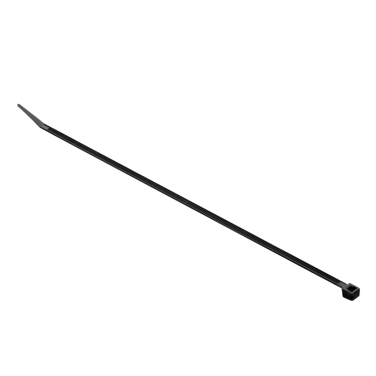 3M CT8BK40-C Standard Nylon Cable Tie, Black, 8-29/32 in, 40 lb Tensile Strength (7100027555) (1000 Pack) - 2