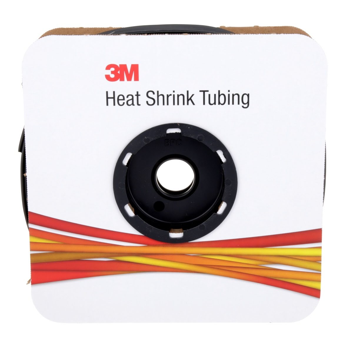 3M Heat Shrink Thin Wall Tubing FP-301, Black, 2 to 1, 1 in x 50 ft Spool (FP1.000BK50S) (7100029979) - (3Pack)