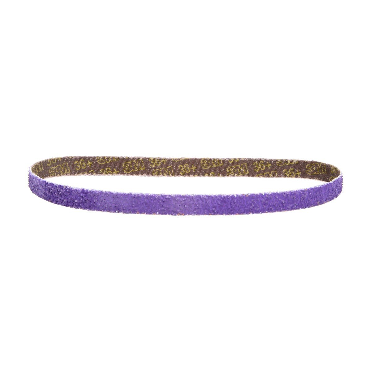 3M 786F 33443 Cubitron II File Belt, 36+ Grit, Purple, 1/2 in x 18 in, Spot Weld Removal (7100033184) (50 Pack)