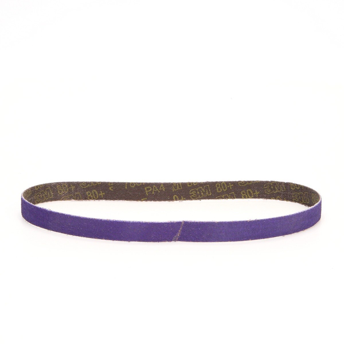 3M 33446 Cubitron II File Belt, 80+ Grit, Purple, 1/2 in x 18 in, Spot Weld Removal (7100033186) (10 Pack) - 9