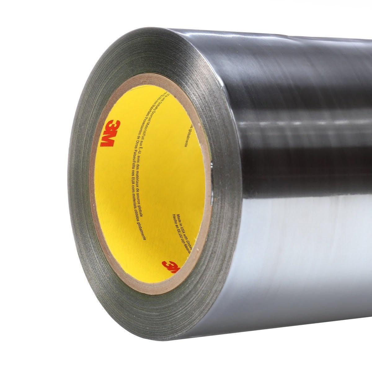 3M 431 Aluminum Foil Tape, Silver, 23 in x 60 yd, 3.1 mil (7100041714) - (2Pack)