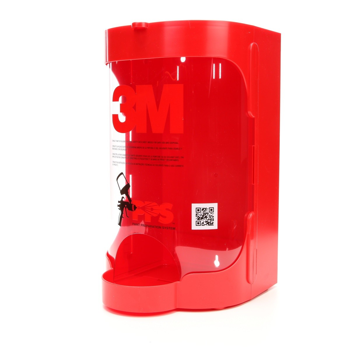 3M 16299 PPS Lid Dispenser, Large Standard or Midi, Red (7100042072) - 3