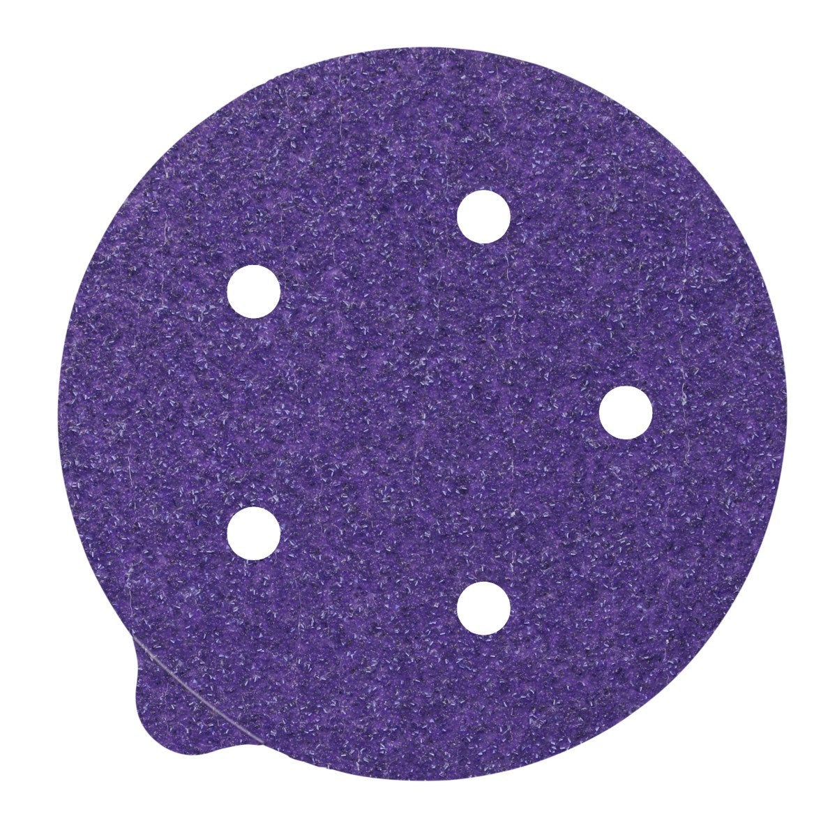 3M 732U Cubitron II Stikit Paper Disc, 80+ C-weight, 5 in x NH, 5HL, Linered w/Tab, Die 500FH (7100044454) (2000 Pack)