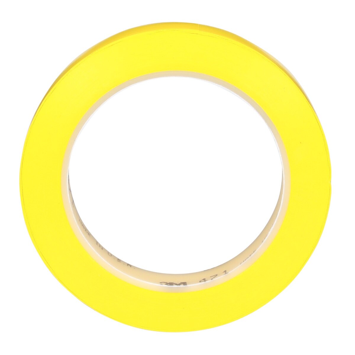 3M 471 Vinyl Tape, Yellow, 3/4 in x 36 yd, 5.2 mil Roll (7100044627) - (48Pack) - 6