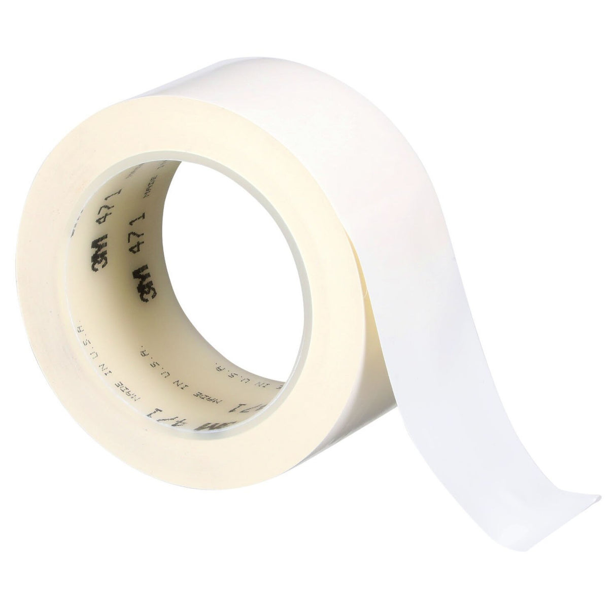 3M 471 Vinyl Tape, White, 2 in x 36 yd, 5.2 mil (7100044650) - (24Pack) - 6