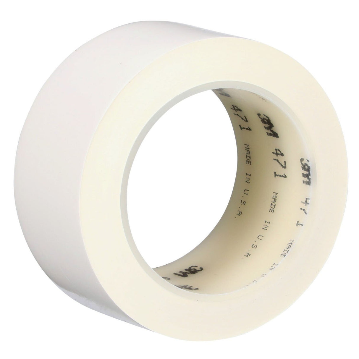 3M 471 Vinyl Tape, White, 2 in x 36 yd, 5.2 mil (7100044650) - (24Pack) - 8