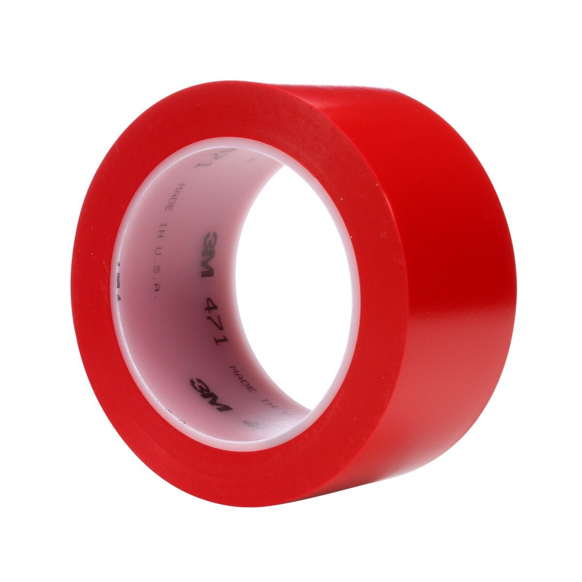 3M 471 Vinyl Tape, Red, 2 in x 36 yd, 5.2 mil (7100044655) - (24Pack) - 2