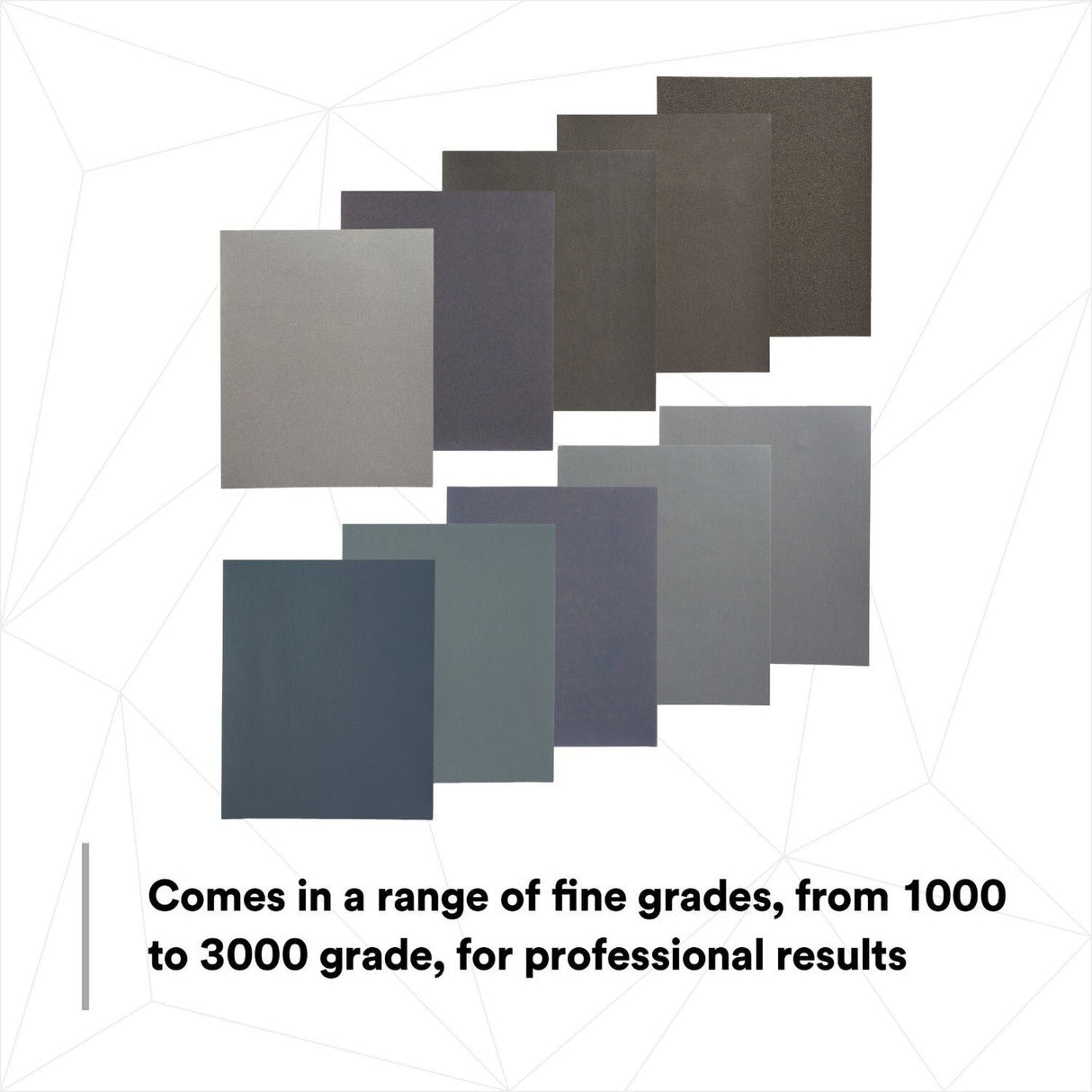 3M 401Q 02032 Wetordry Abrasive Sheet, SiC 1500 Grit, Black, Wet/Dry, 9 in x 11 in (7100045849) (250 Pack) - 8