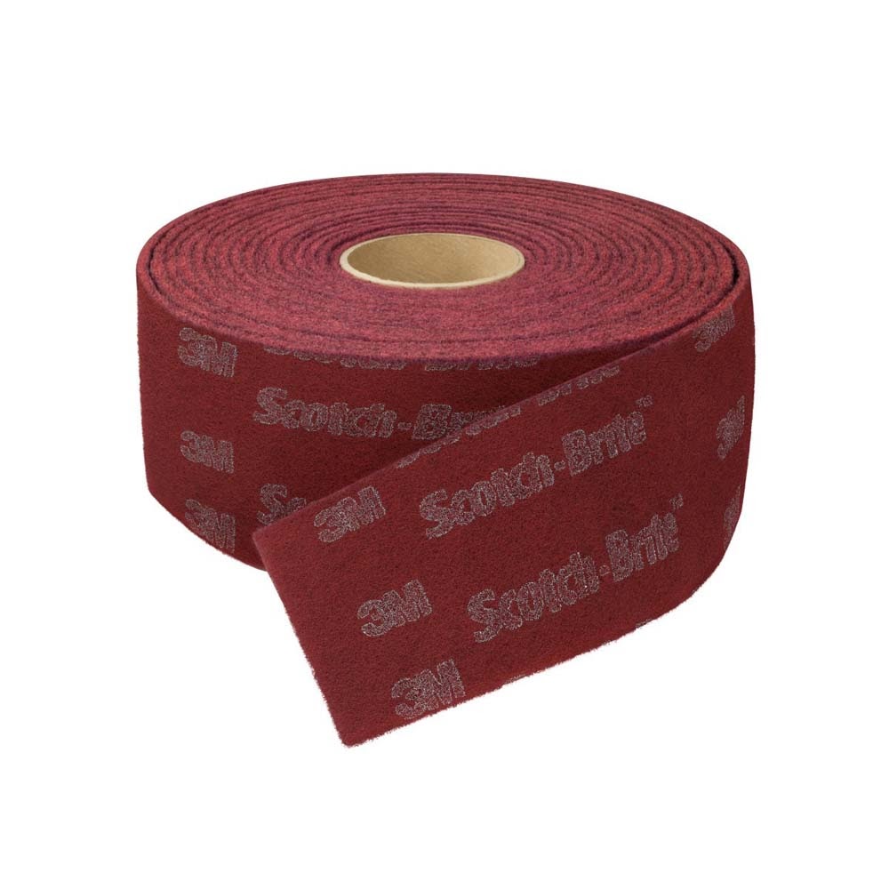 3M PO-RL Scotch-Brite 7447 PRO Very Fine Abrasive Hand Pad Roll, 6 in x 30 ft (7100049590)