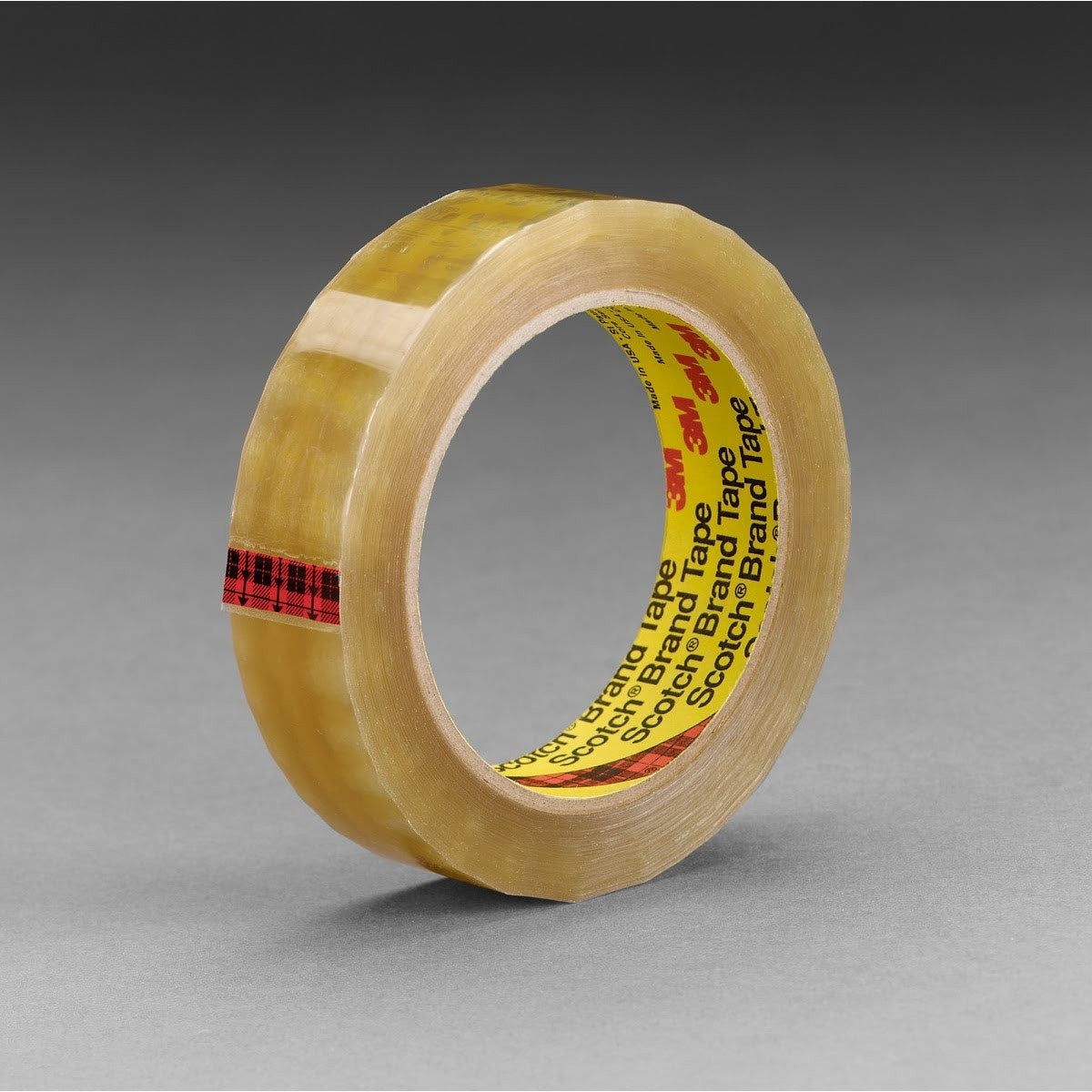 3M 681 Scotch Light Duty Packaging Tape, Clear, Moisture and Chemical Resistant, 3 in x 72 yd (7100053231) (12 Pack) - 2