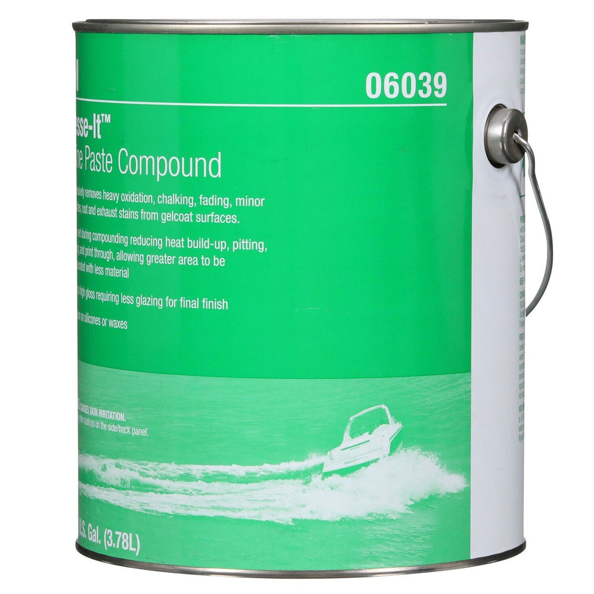 3M Finesse-it Marine Paste Compound, White, 1 gal (06039) (7100066061) - (4Pack) - 3