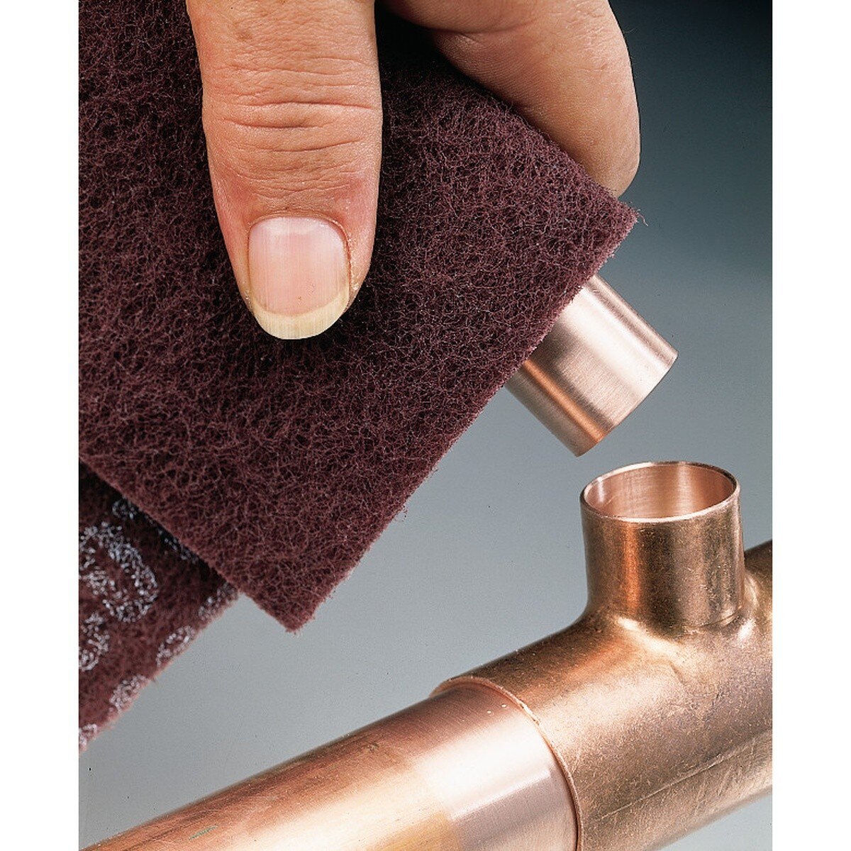 3M 7447 Scotch-Brite General Purpose Hand Pad, Very Fine, Aluminum Oxide, Maroon, 6 in x 9 in, Surface Preparation, Scuffing, Blending, Cleaning (7100066382) (4000 Pack) - 9