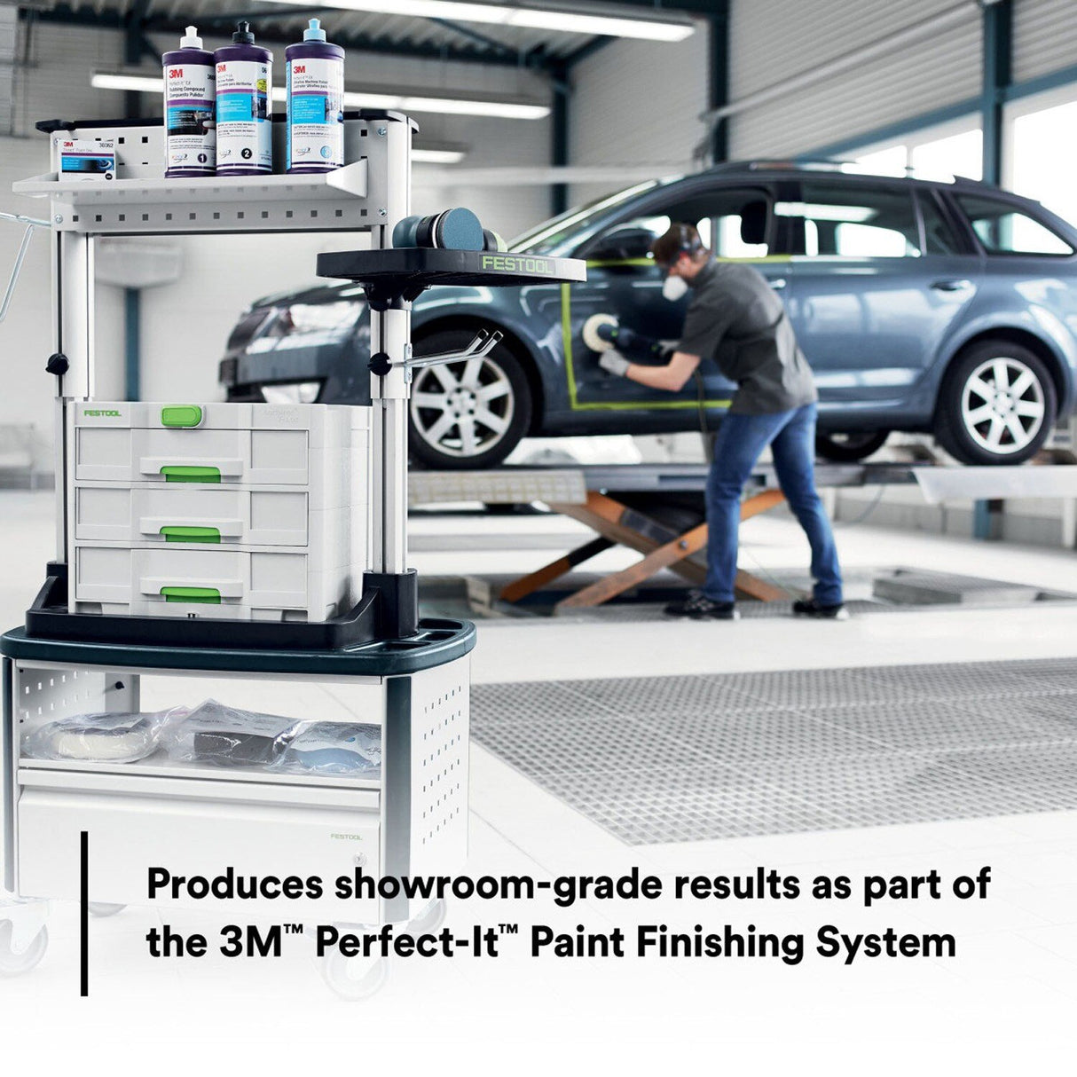 3M Perfect-It EX Machine Polish, Black, Liquid, 1 gal (06095) (7100075861) - (4Pack) - 9