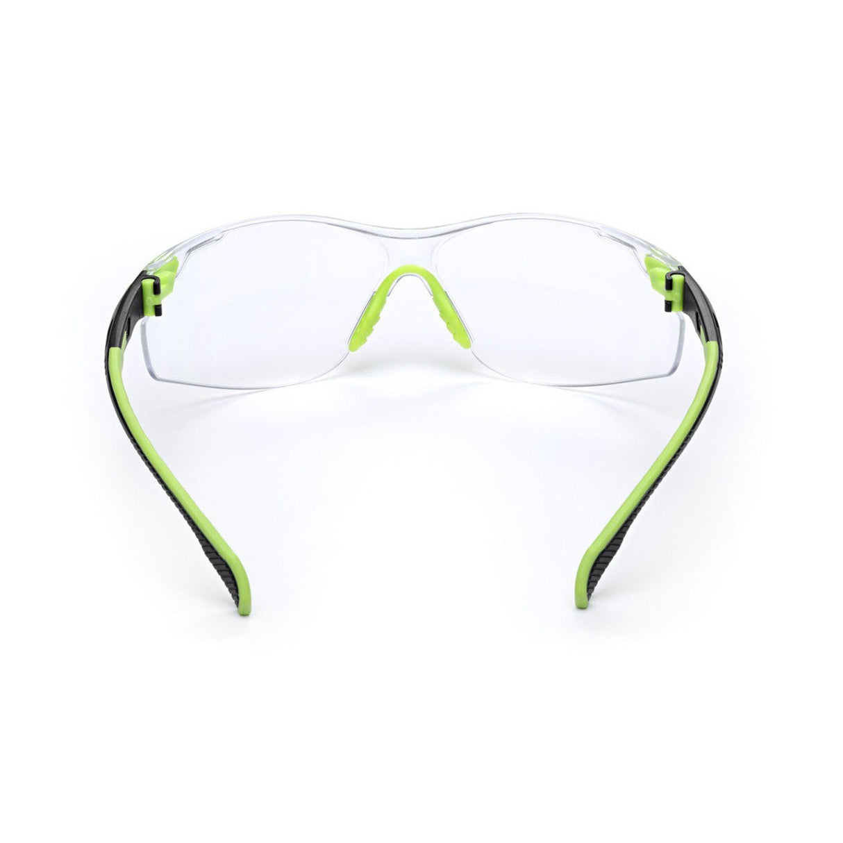 3M S1201SGAF-KT Solus Safety Glasses 1000 Series Scotchgard Anti-Fog, Clear Lens, Green/Black Frame, Removable Foam Gasket and Strap, ANSI Z87 (7100079182) - (20Pack) - 5