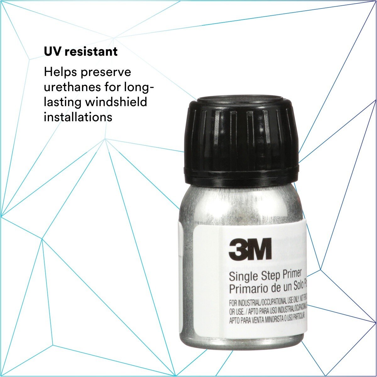 3M 08682 Single Step Primer Black One-Part Urethane UV Resistant 30 mL 1.01 fl oz (08682) (7100079772) - (6Pack) - 8