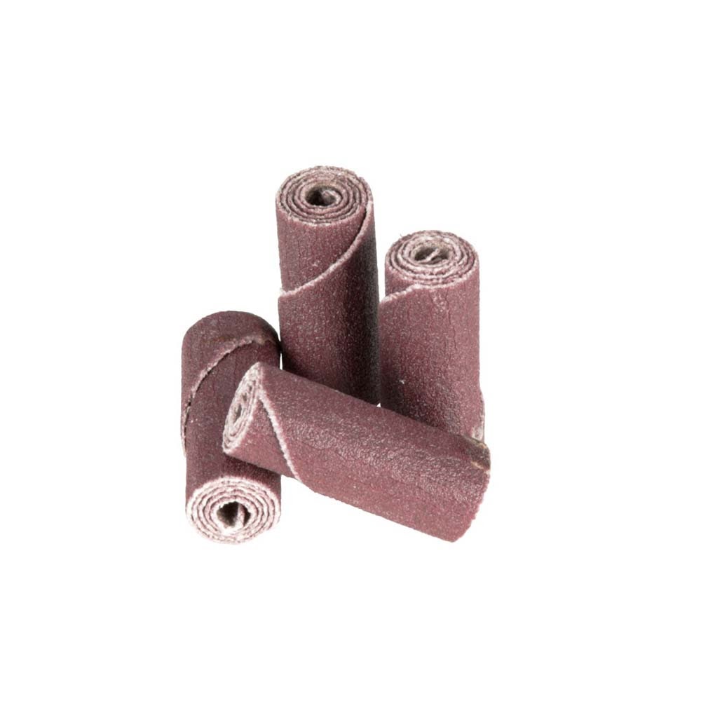 3M 341D Cartridge Roll - 180 Grit, X-Weight Backing - Metal Sanding and Finishing - Die Grinder Abrasives - 3/8" x 1" x 1/8" (7100086098) (100 Pack) - 4
