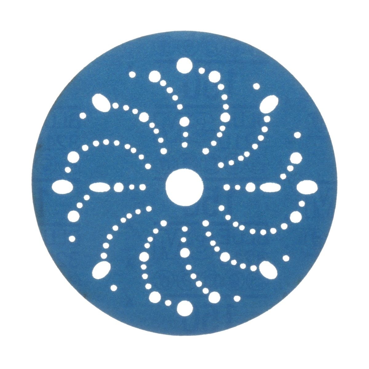 3M 321U 36175 Hookit Blue Abrasive Disc, Multi-Hole, Ceramic Aluminum Oxide, 150 Grit, Blue, 6 in (7100091093) (200 Pack)