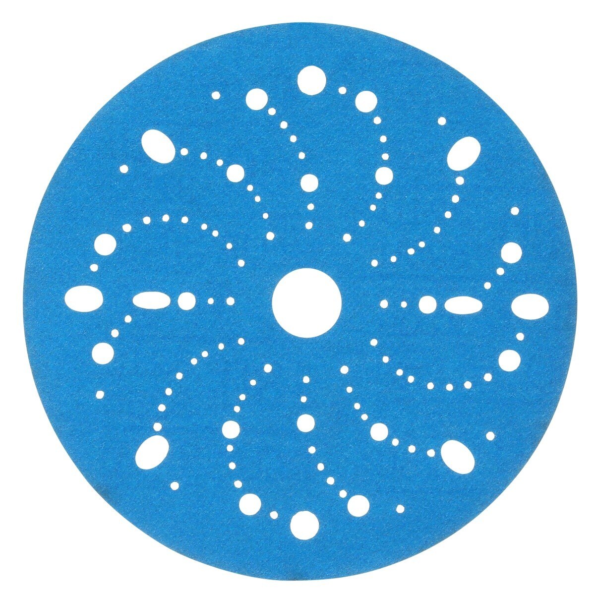 3M 321U 36176 Hookit Blue Abrasive Disc, Multi-Hole, 6 in, 180 Grade (7100091094) (200 Pack)