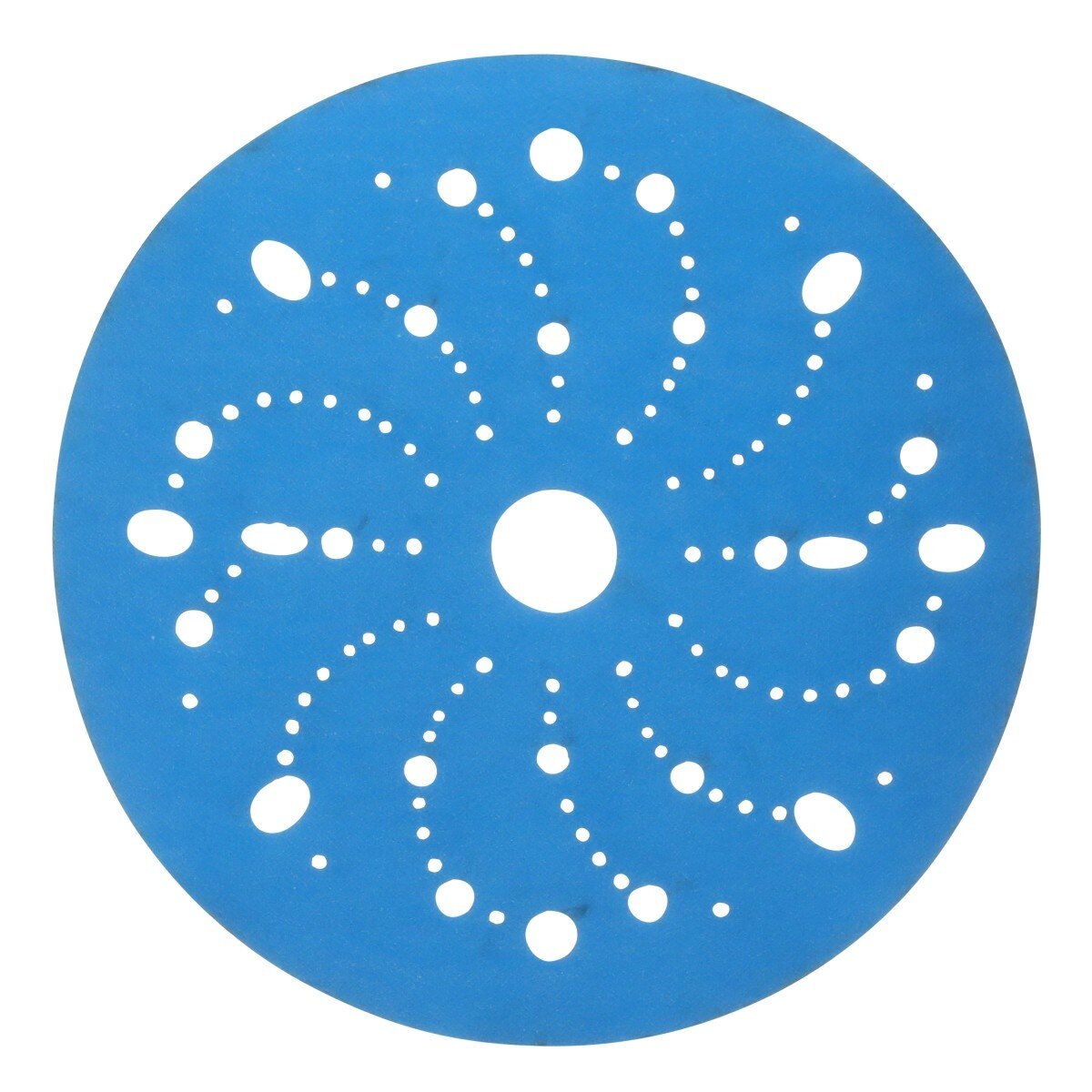 3M 321U 36181 Hookit Blue Abrasive Disc, Multi-Hole, 6 in, 400 Grade (7100091098) (200 Pack) - 3