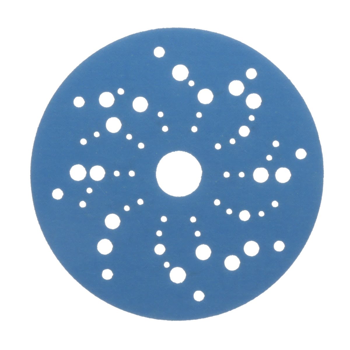 3M 321U 36168 Hookit Blue Abrasive Disc, Multi-hole, 600 Grit, 5 in (7100091241) (200 Pack)