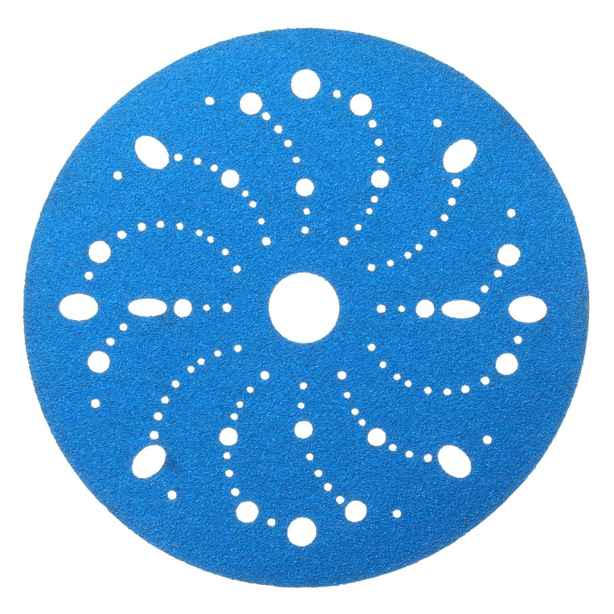 3M 321U 36172 Hookit Blue Abrasive Disc, Multi-Hole, 6 in, 80 Grade (7100091244) (200 Pack) - 3