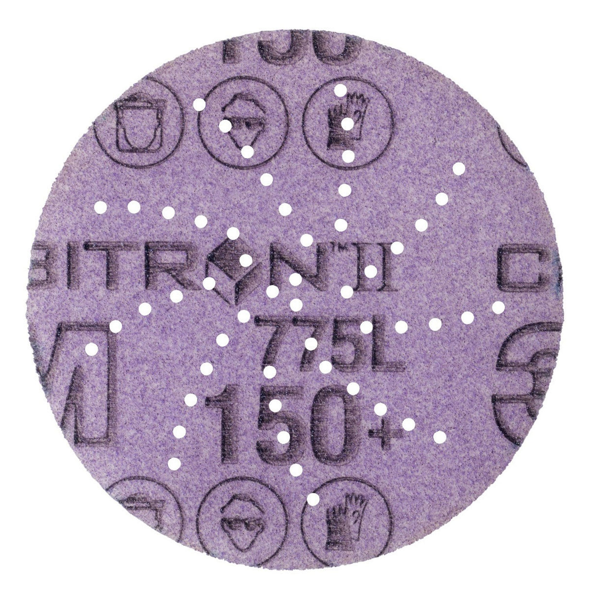 3M 775L Xtract Hookit Film Disc 150+ Purple 3 in (7100106717) (250 Pack)