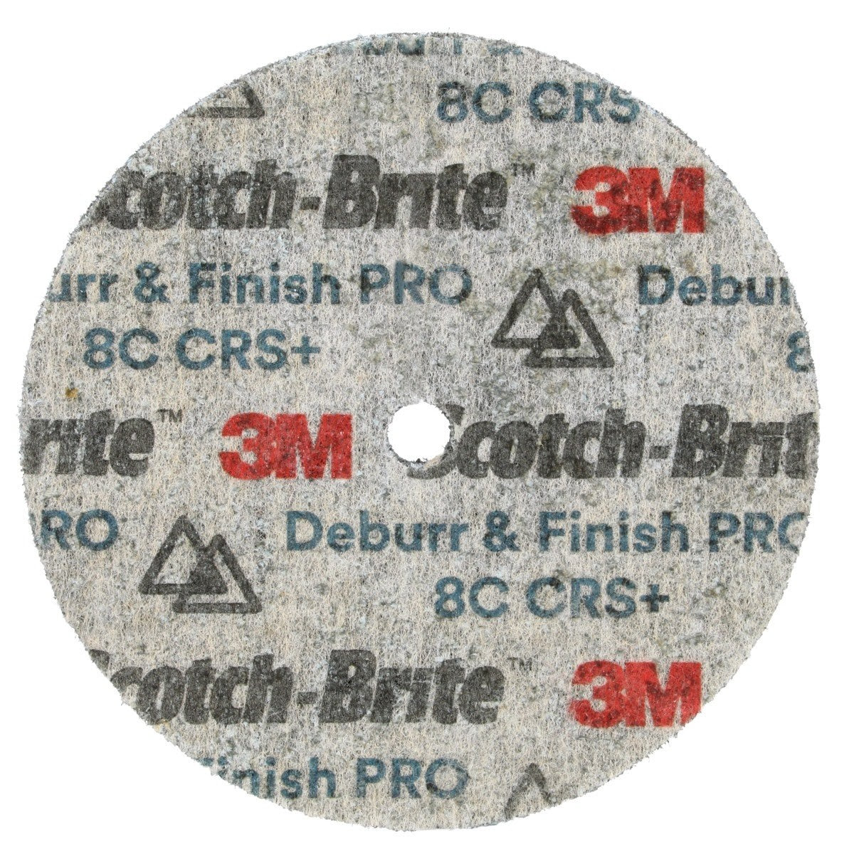 3M DP-UW Scotch-Brite Deburr & Finish PRO Unitized Wheel, 8C Coarse+, 6 in x 1/2 in x 1 in (7100110911) (4 Pack) - 2