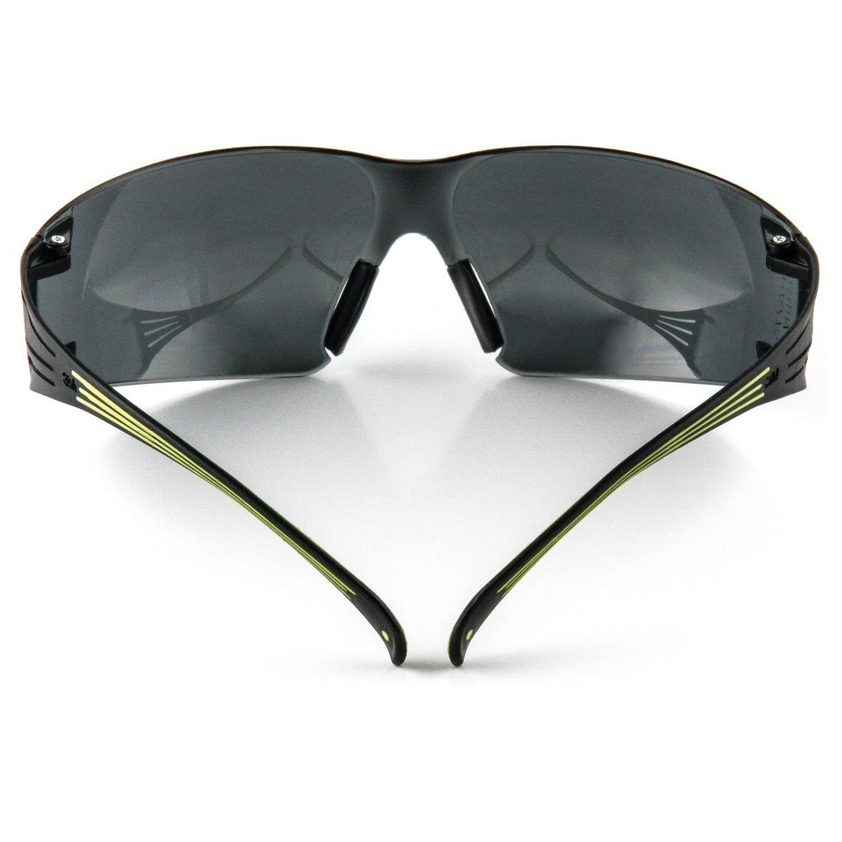 3M SF402AF SecureFit 400 Series Safety Glasses, Anti Fog Anti Scratch, Gray Lens, Black Green Frame (7100112433) - (20Pack) - 10