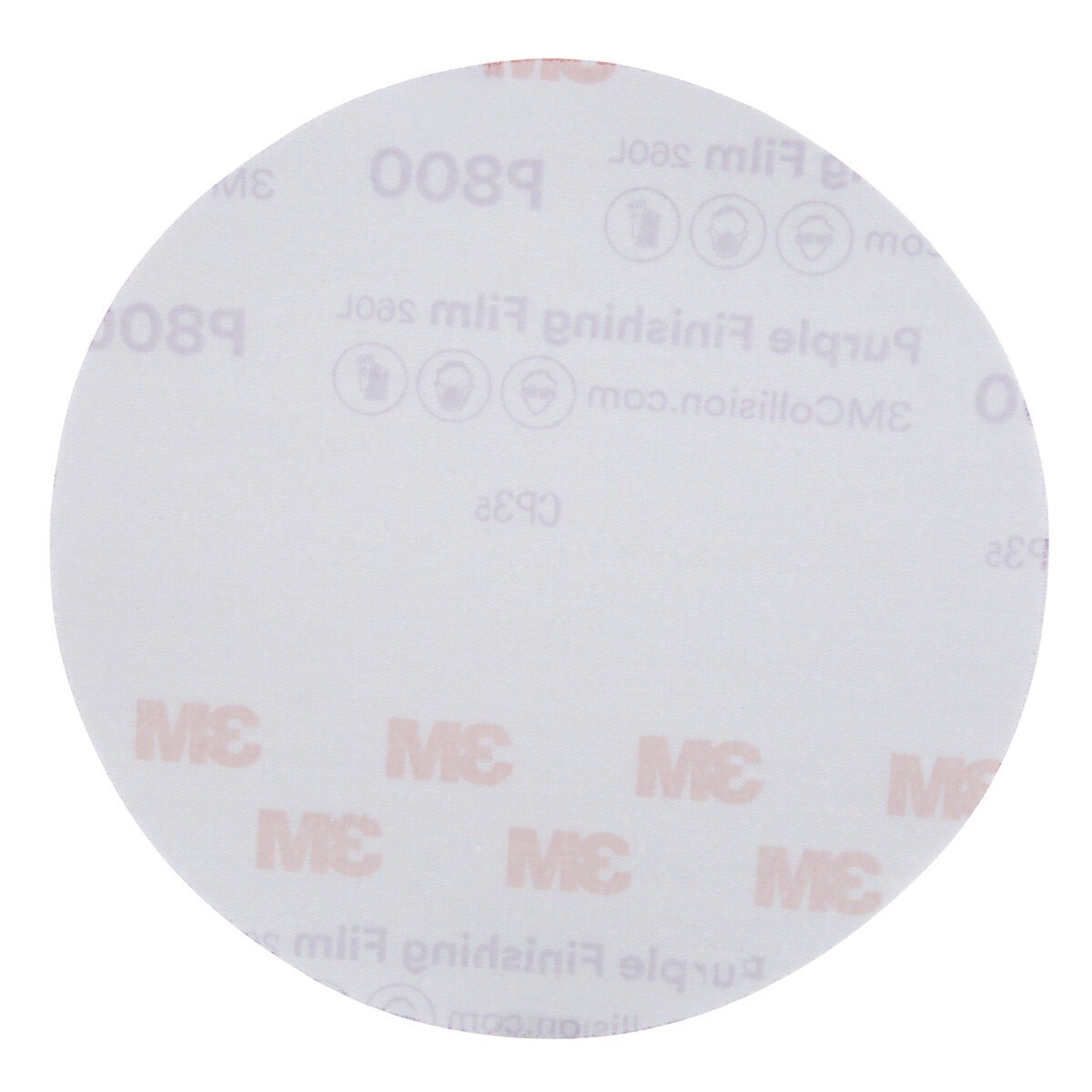 3M 260L 30670 Hookit Purple Finishing Film Abrasive Disc, P800, 6 in (7100122792) (200 Pack) - 4