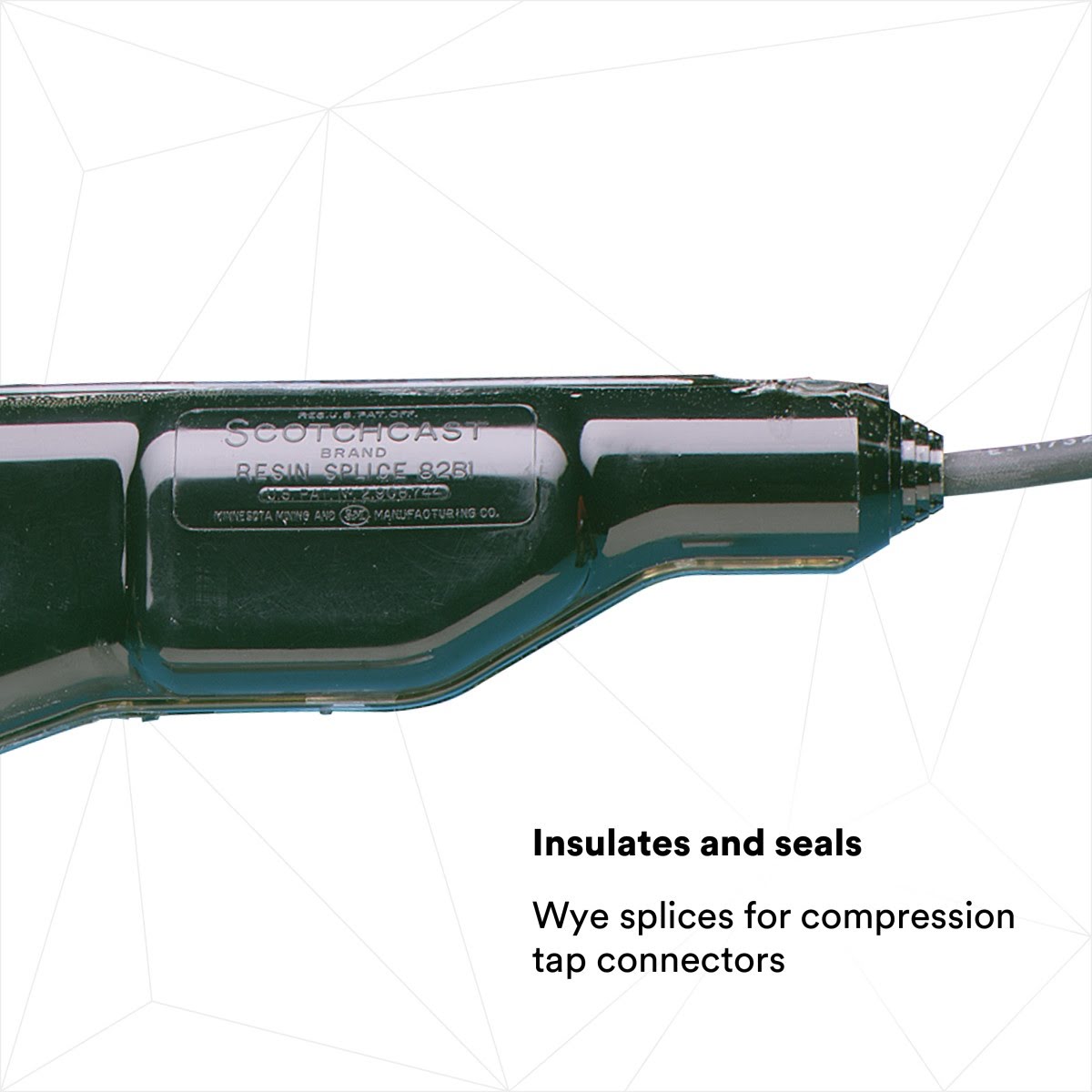 3M Scotchcast Wye Resin Splice Kit, 1-5 kV, Non-Shielded (82-B1N) (7100123111) - (10Pack) - 9