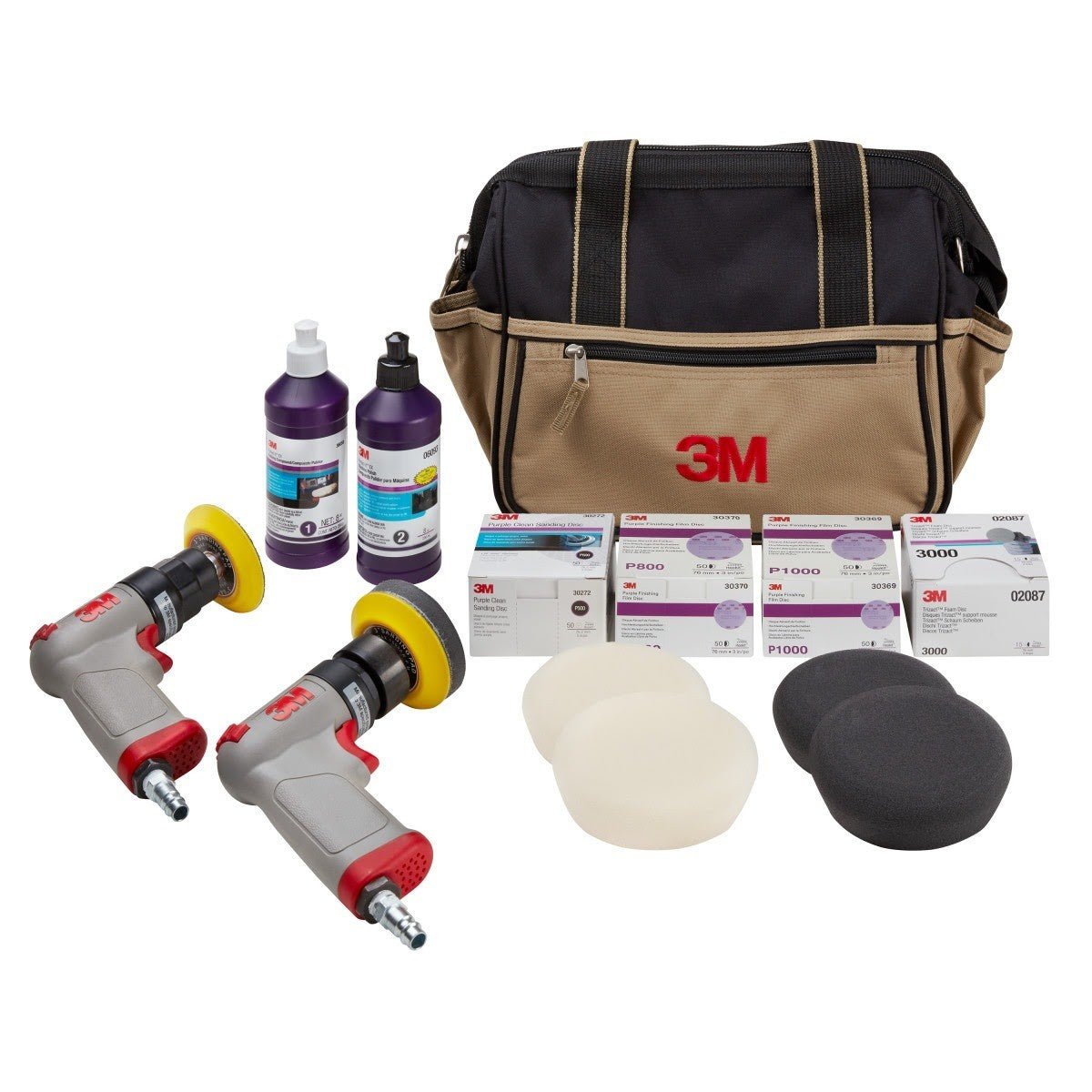 3M 02516 Perfect-It Headlight Lens Restoration Kit (Professional Use), (7100123189)
