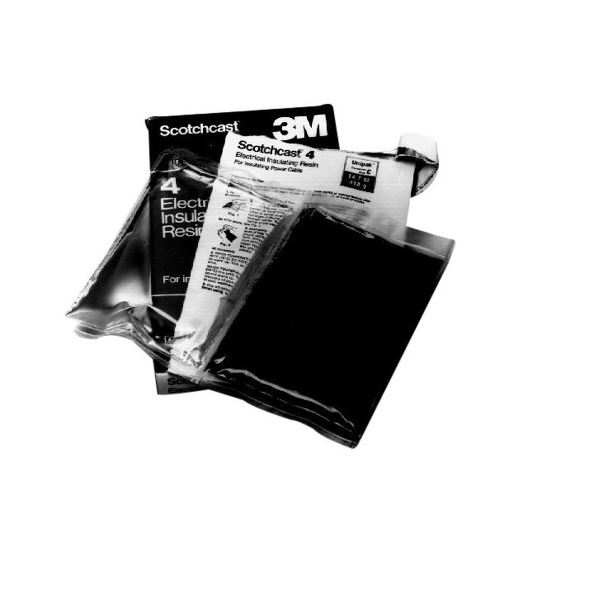 3M Scotchcast Electrical Insulating Resin, Epoxy, Black, 7.4 oz (4N-B) (7100127061) - (10Pack)