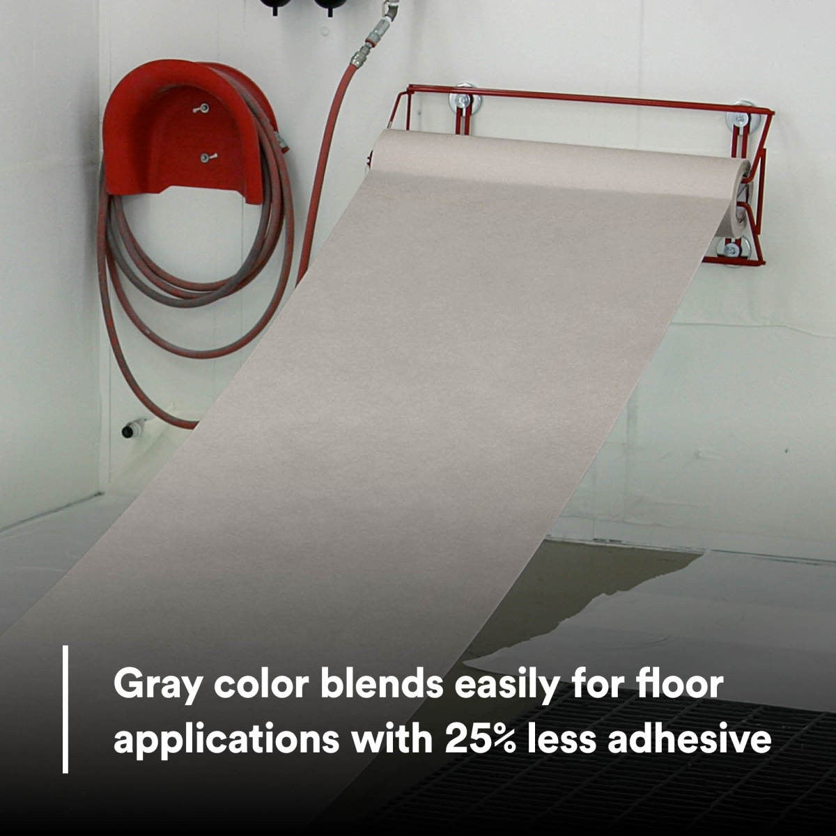 3M 37853 Dirt Trap Protection Material, Gray, Nonwoven, Overspray Protection, 56 in x 300 ft (7100132344) - 7