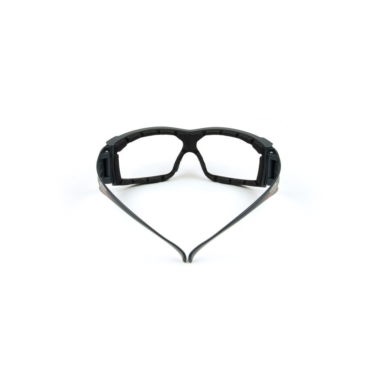 3M SF601SGAF-FM SecureFit Safety Glasses, Clear Scotchgard Anti-Fog Lens, Black Frame (7100133322) - (20Pack) - 4