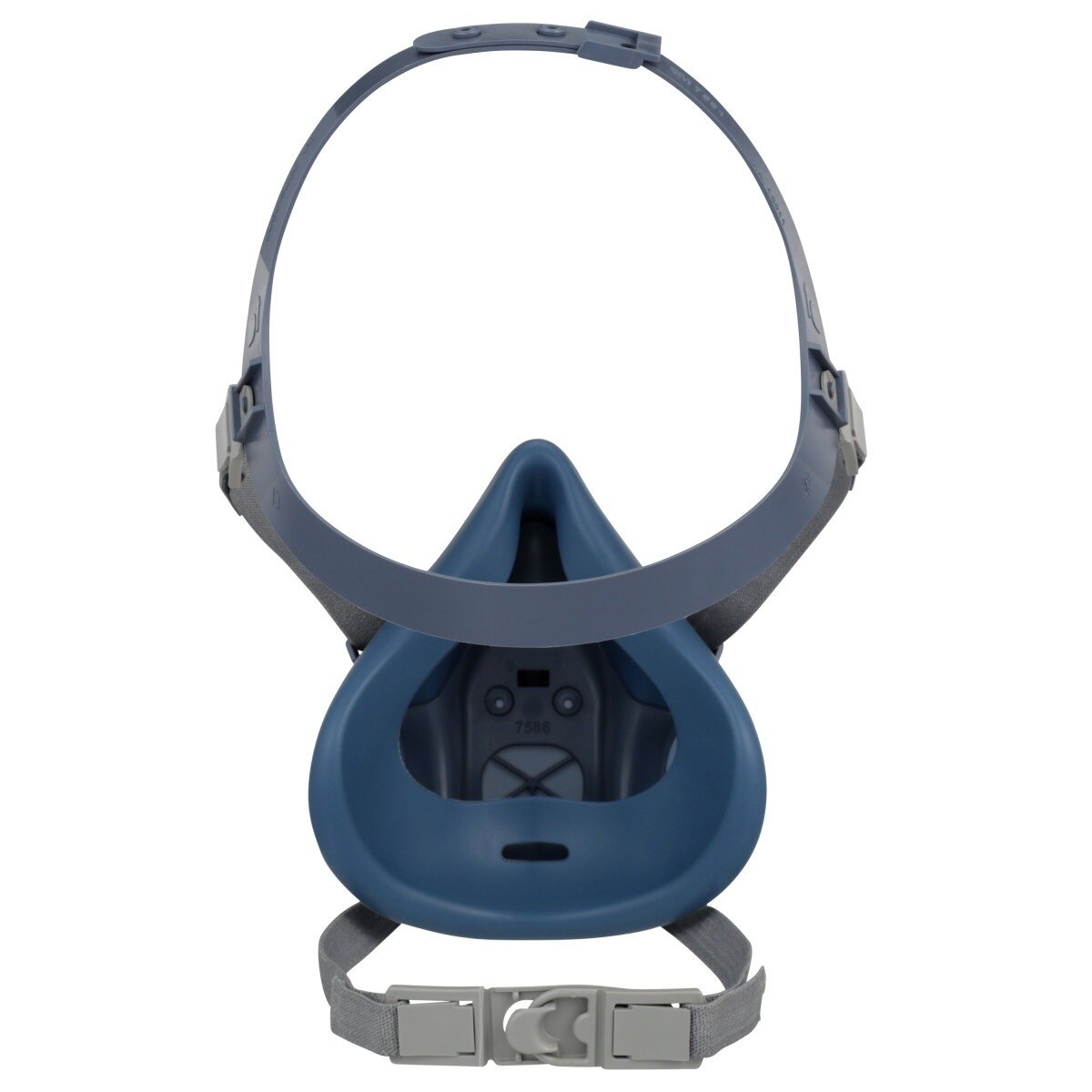 3M 7501 Half Facepiece Reusable Respirator, Small, Cool Flow Valve, Bayonet Connection, NIOSH Approved, Dual Airline Compatible, Dropdown Suspension (7100134948) - (10Pack) - 4