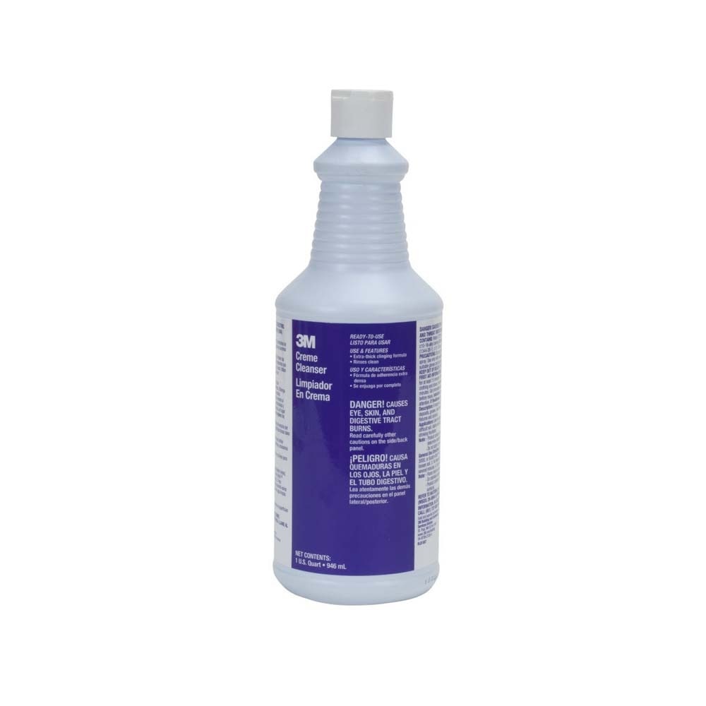 3M 7100135688 Creme Cleanser Ready-to-Use Quart - (12Pack)