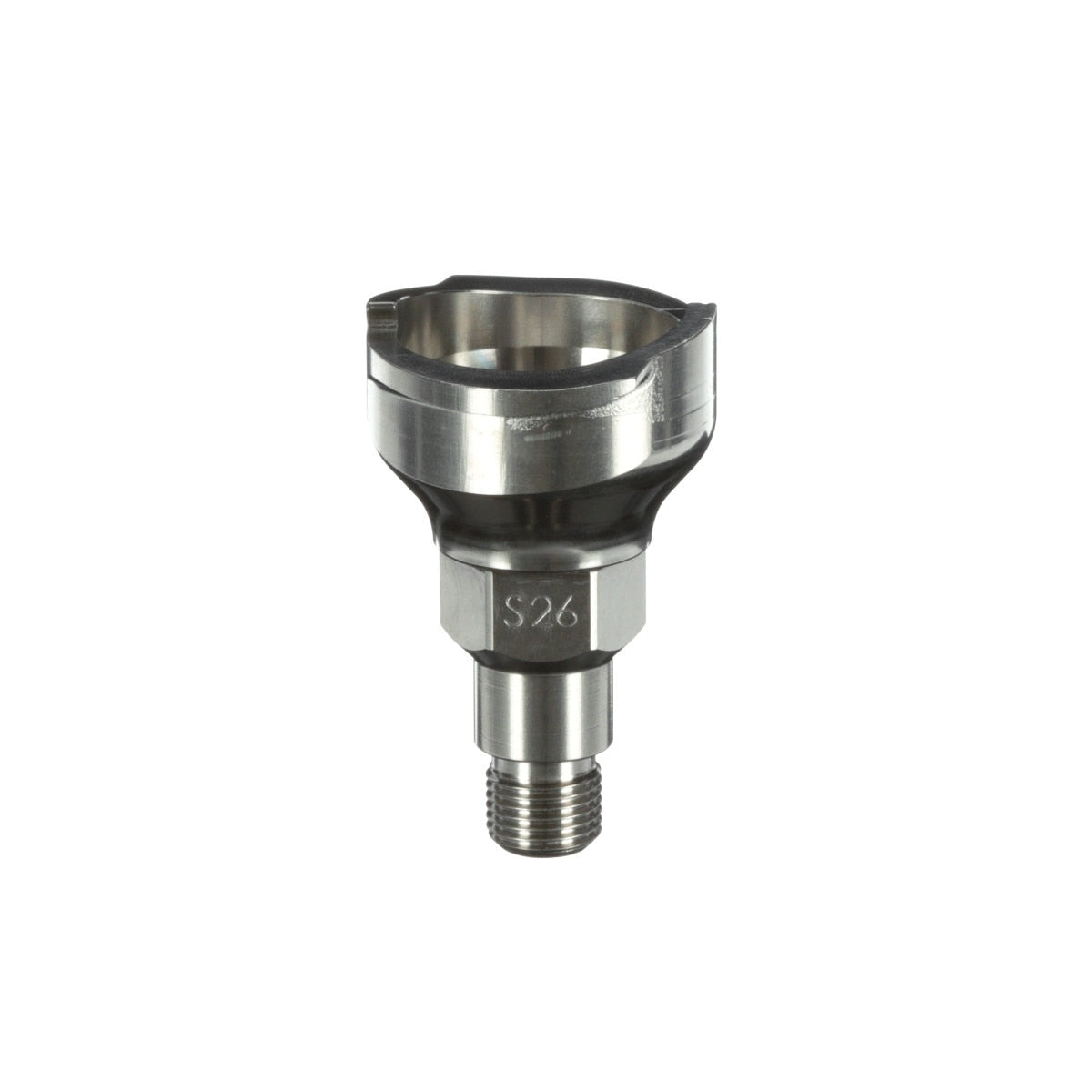 3M 26118 PPS 2.0 Spray Gun Adapter, S26, 11 mm Male, M11x1.0 Thread (7100135924) - (4Pack)