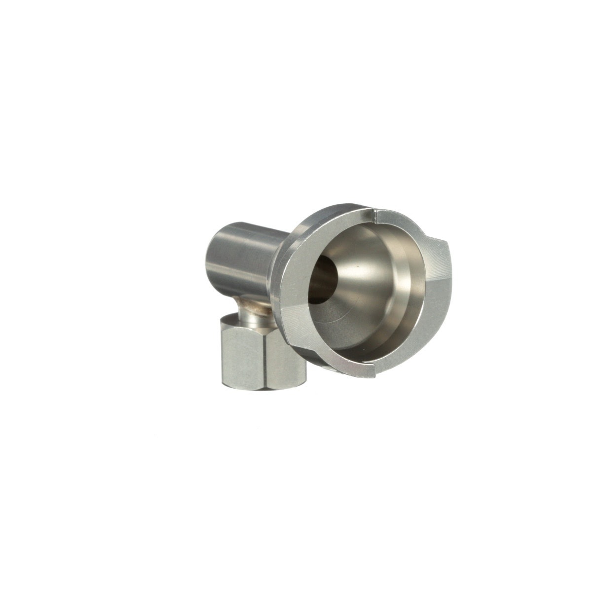 3M 26110 PPS Series 2.0 Adapter, Type S24, 1/4 Female, R-Angle 18 Thread NPS, Side Cup Mount (7100135940) - (4 Pack) - 6