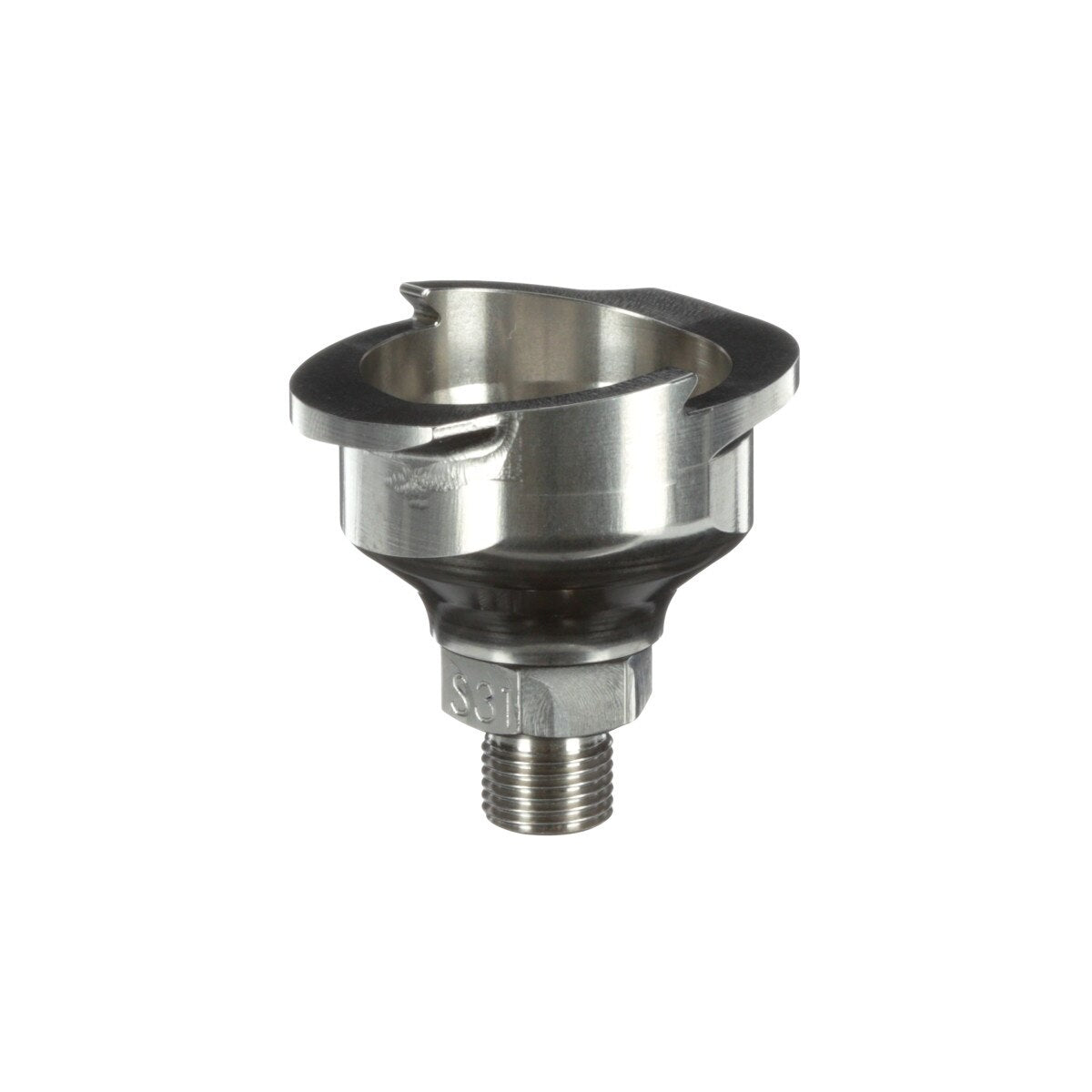 3M PPS Series 2.0 Spray Gun Adapter, Type S31, 1/8 in Male, 28 Thread BSP, Silver (26127) (7100135953) - (4Pack) - 6