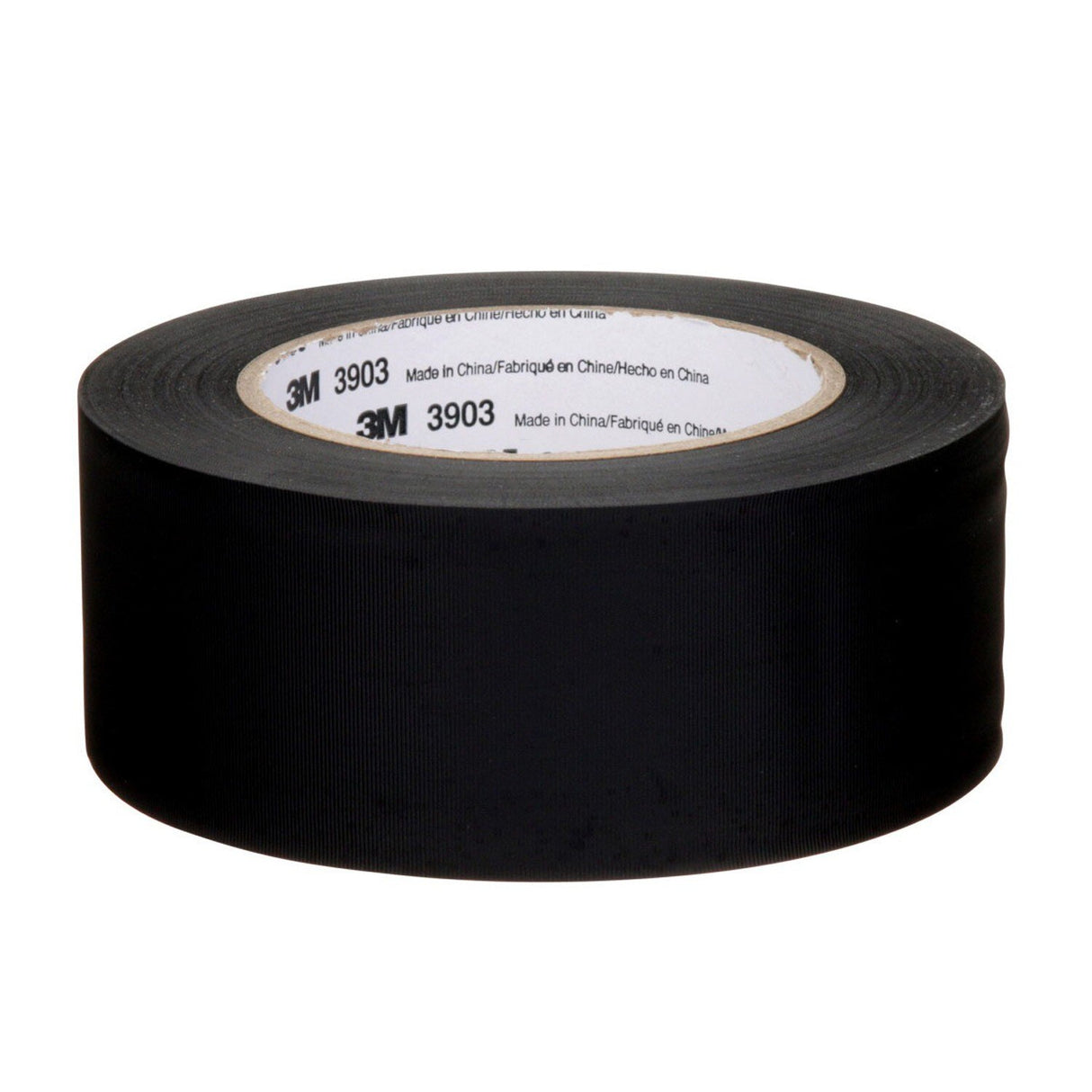 3M 3903 Vinyl Duct Tape, Black, 2 in x 50 yd, 6.5 mil, Individually Wrapped (7100145924) - (24Pack) - 2